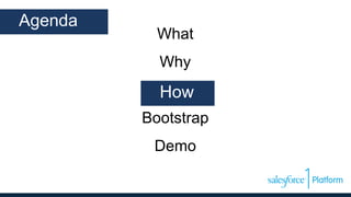 What
Why
How
Bootstrap
Demo
Agenda
How
 