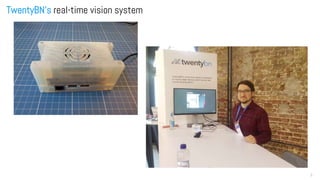3
TwentyBN’s real-time vision system
 