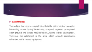 DETAILS OF RAIN WATER HARVESTING | PPTX