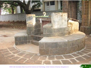 RWH Cell, Karnataka State Council for Science and Technology, Indian Institute of Science, Bangalore-12
 