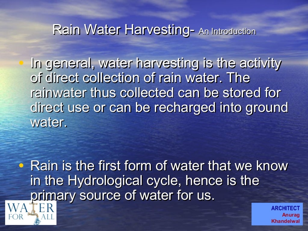 Case study on rainwater harvesting in kerala image