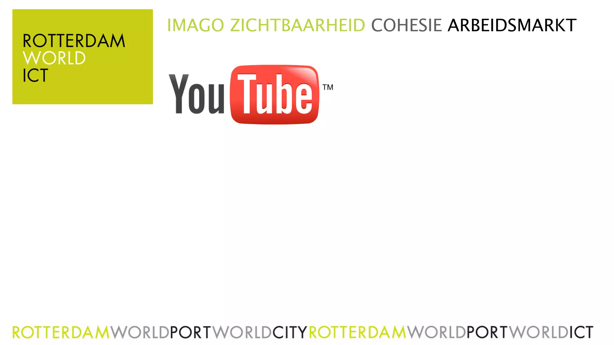 IMAGO ZICHTBAARHEID COHESIE ARBEIDSMARKT
 