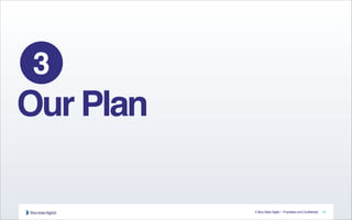 © Blue State Digital | Proprietary and Confidential
3
Our Plan
15
 
