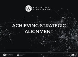 ACHIEVING STRATEGIC
ALIGNMENT
 