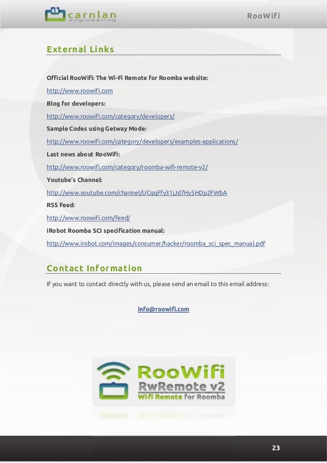 setup mac address for roomba