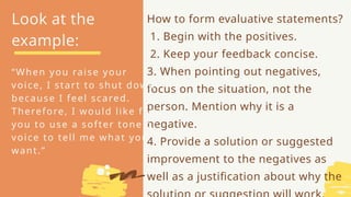 Succinct Statement Example Mastering Evaluative Statements: Formulating Assertions and ...