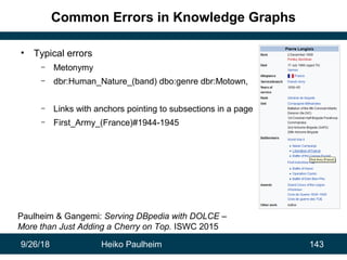 Machine Learning with and for Semantic Web Knowledge Graphs