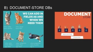B) DOCUMENT-STORE DBs
 
