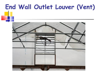 End Wall Outlet Louver (Vent)
 