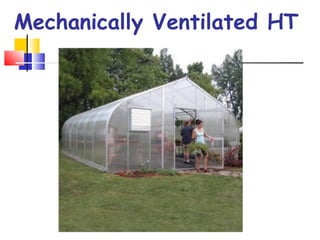 Mechanically Ventilated HT
 