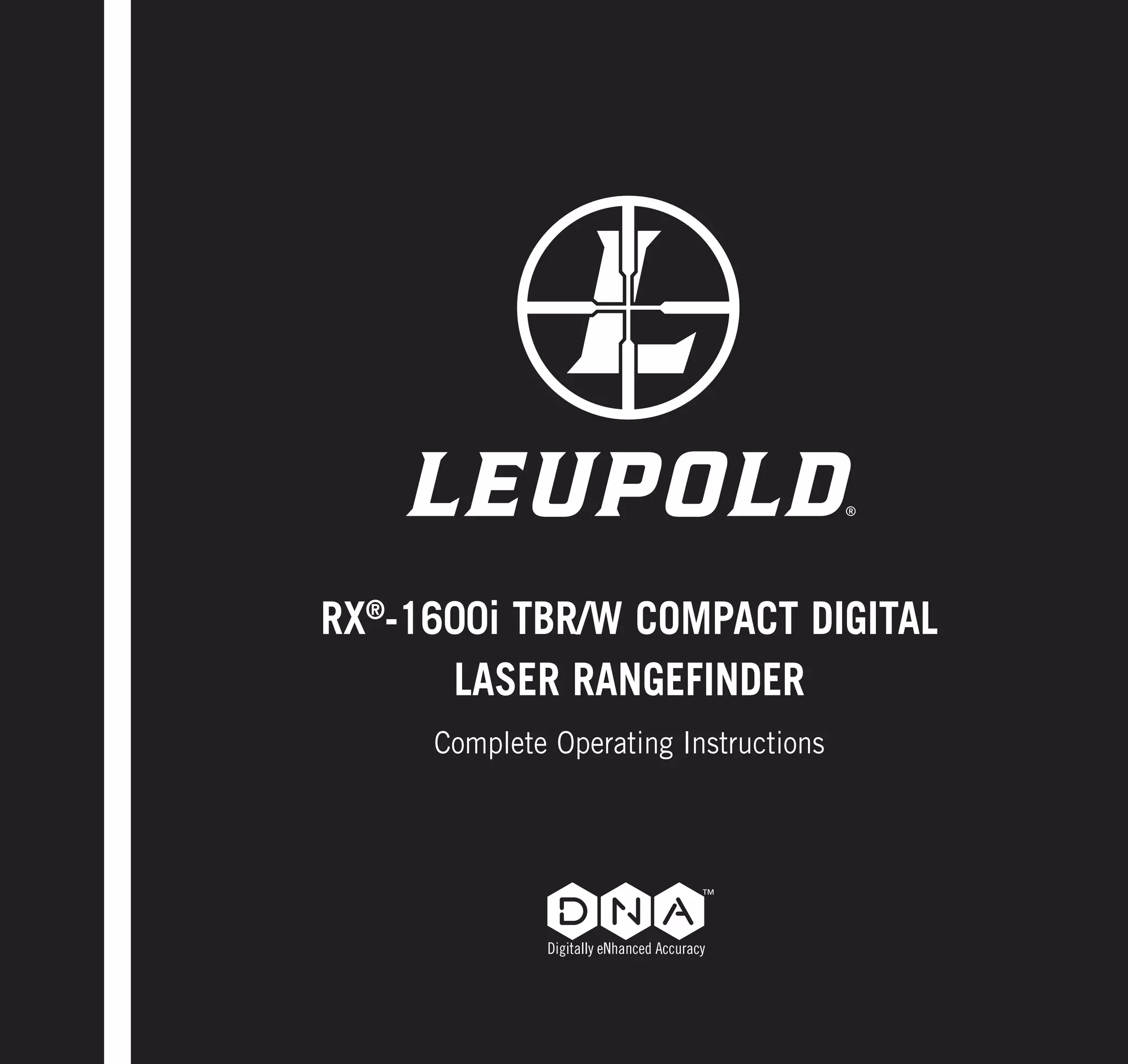 Instruction manual Leupold RX1600i TBR Optics Trade PPT