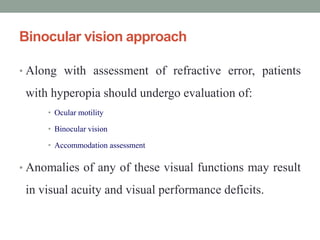 RX for Childhood Hypermetropia | PDF