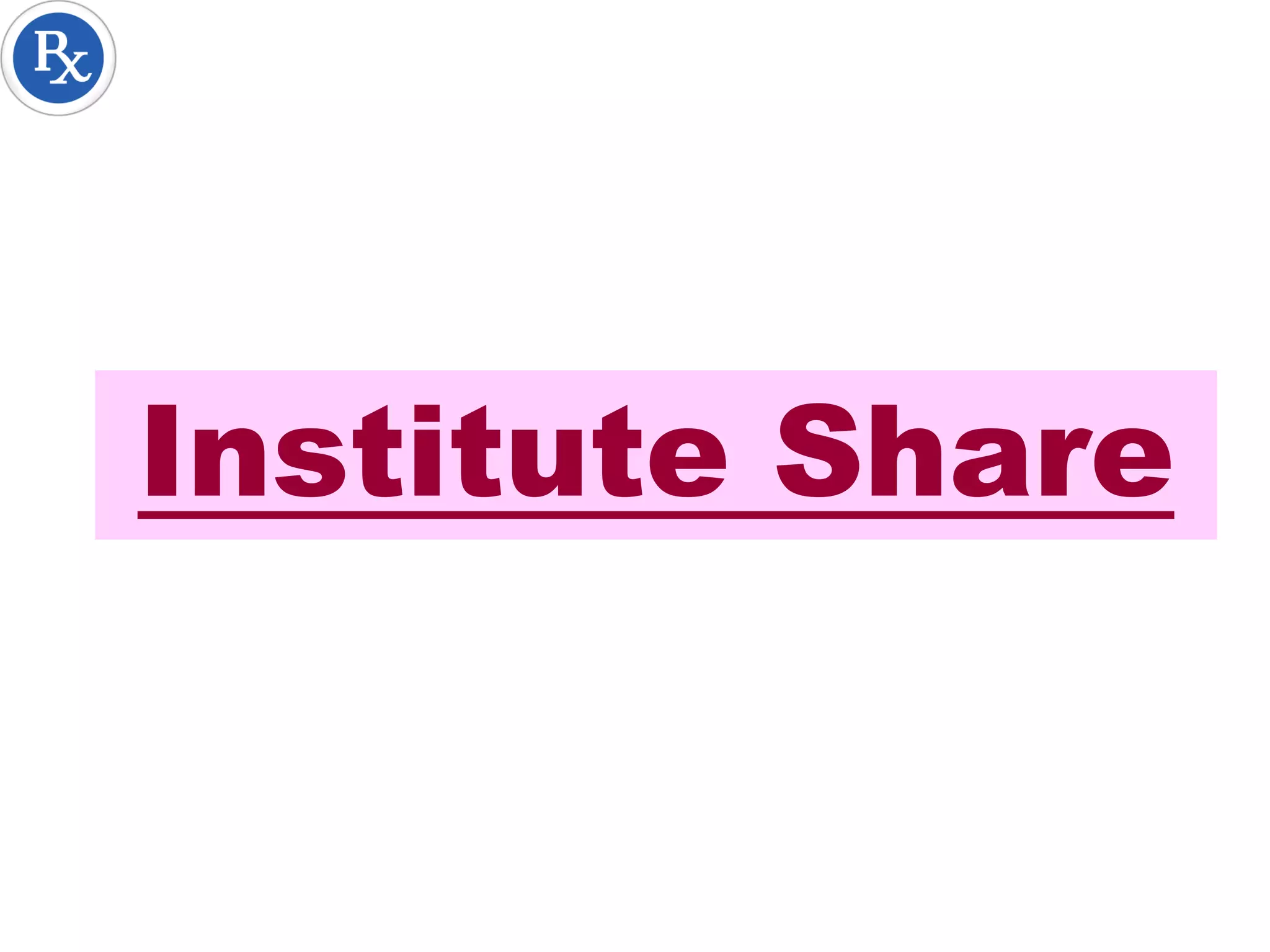 Institute Share
 