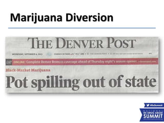 Marijuana Diversion
 