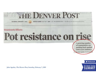John Aguilar, The Denver Post, Saturday, February 7, 2015
 