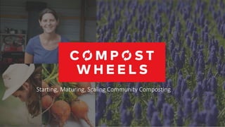Starting, Maturing, Scaling Community Composting
 