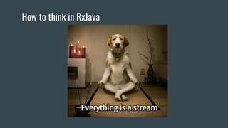 How to think in RxJava
 