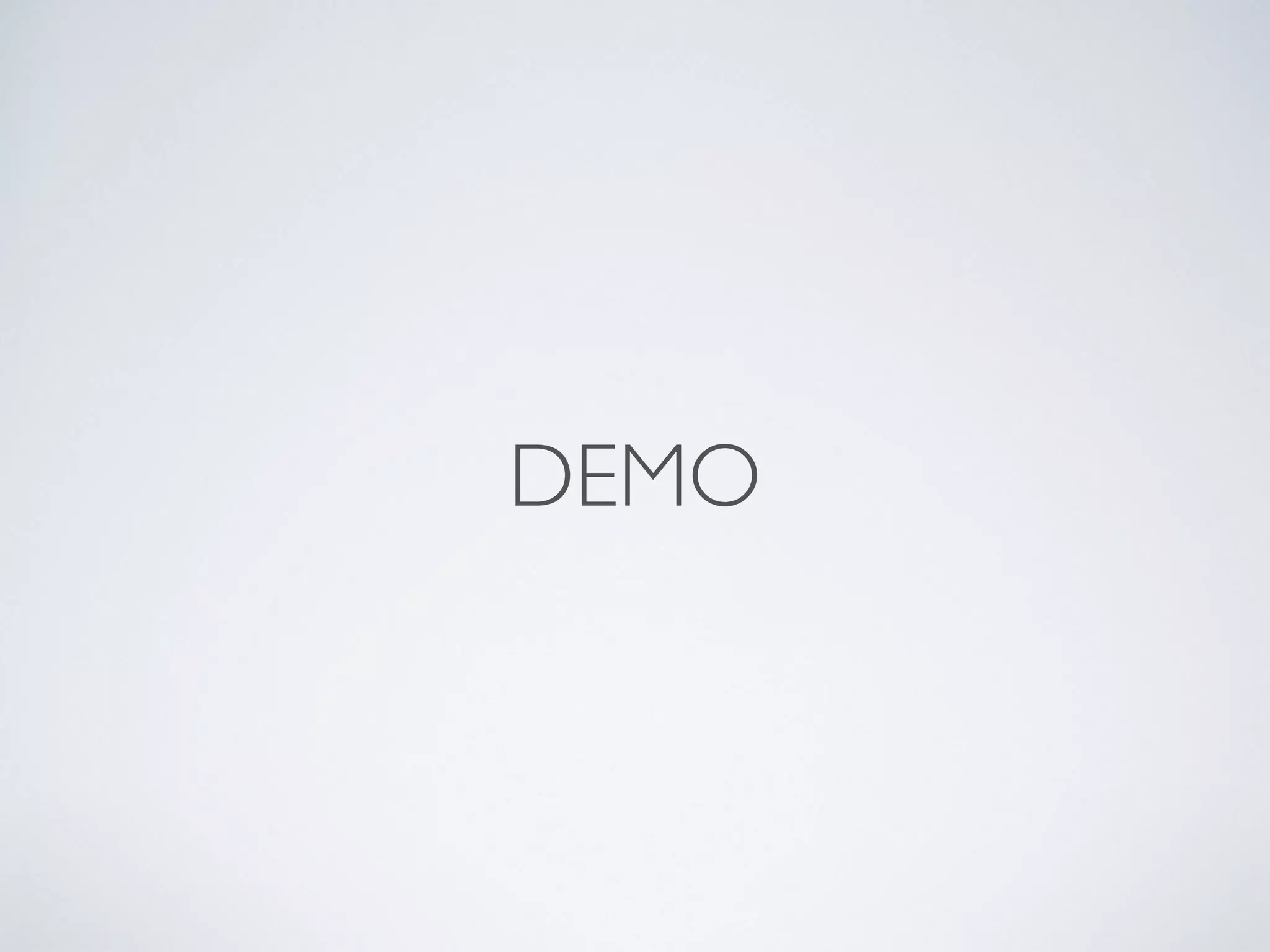 DEMO
 
