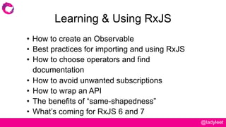 RxJS - The Basics & The Future | PDF