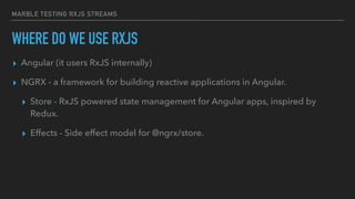 Marble Testing RxJS streams | PDF