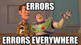 ERROR HANDLING
 