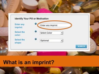 Identifying Pills with RXList | PPTX