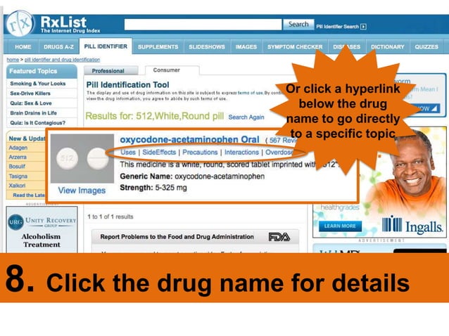 RXLIST PILL IDENTIFICATION TOOL visual data 7
