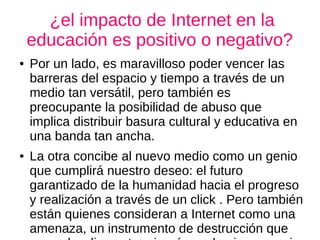 impacto del internet en el futuro de la educacion | ODP