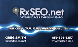 RxSEO Business Cards