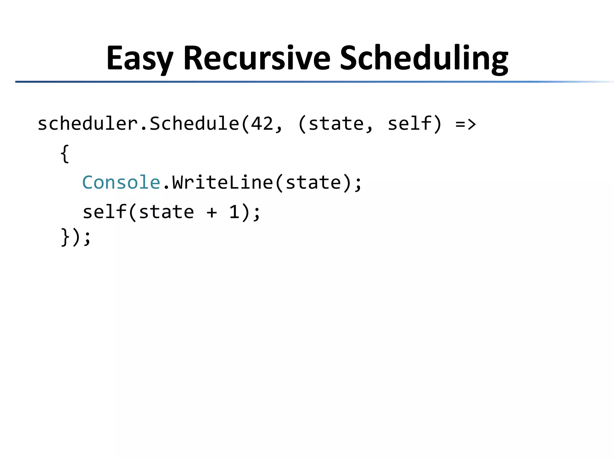 Ruby1..10.each do |x|    puts x * xend