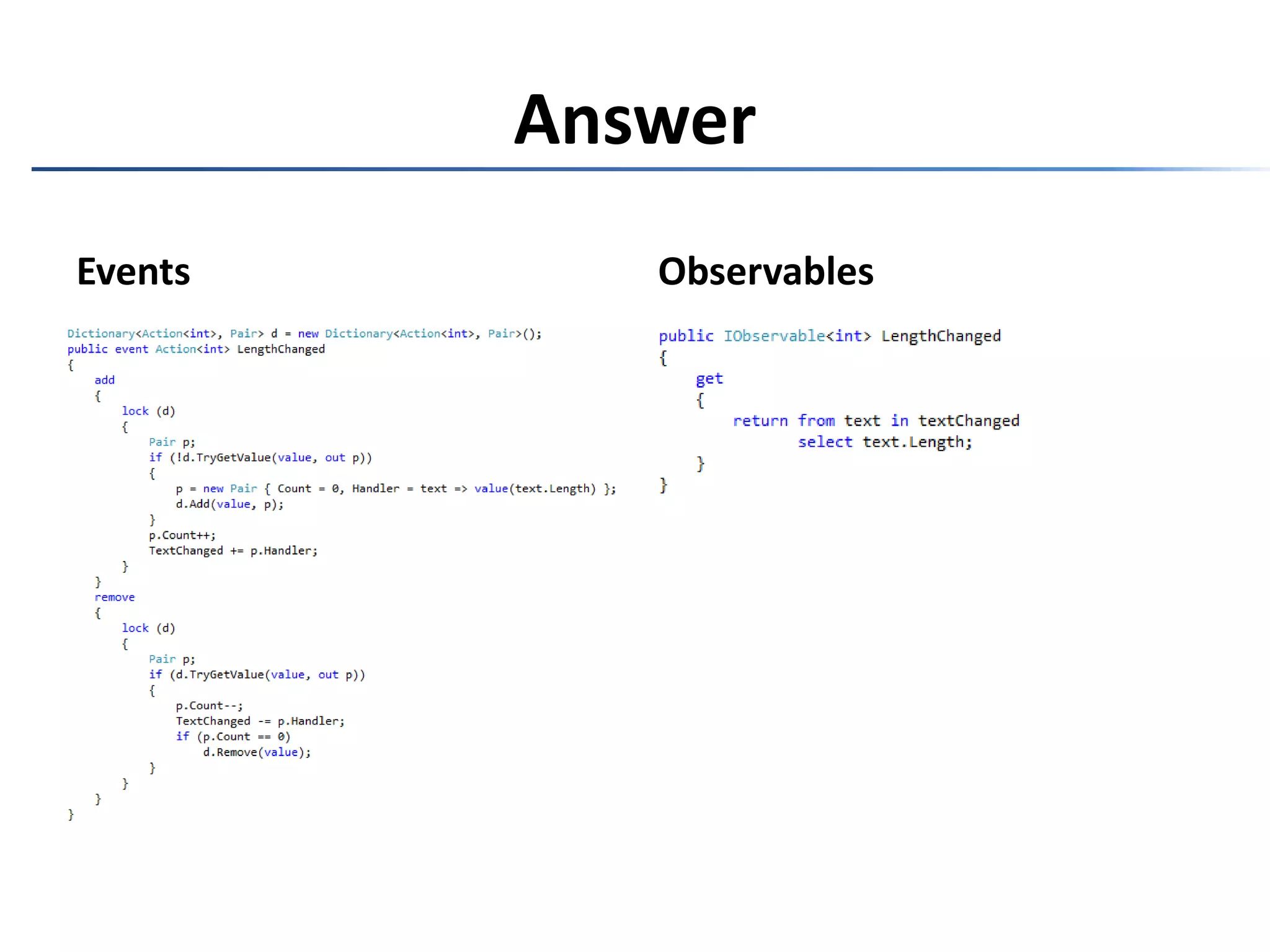 AnswerEventsObservables