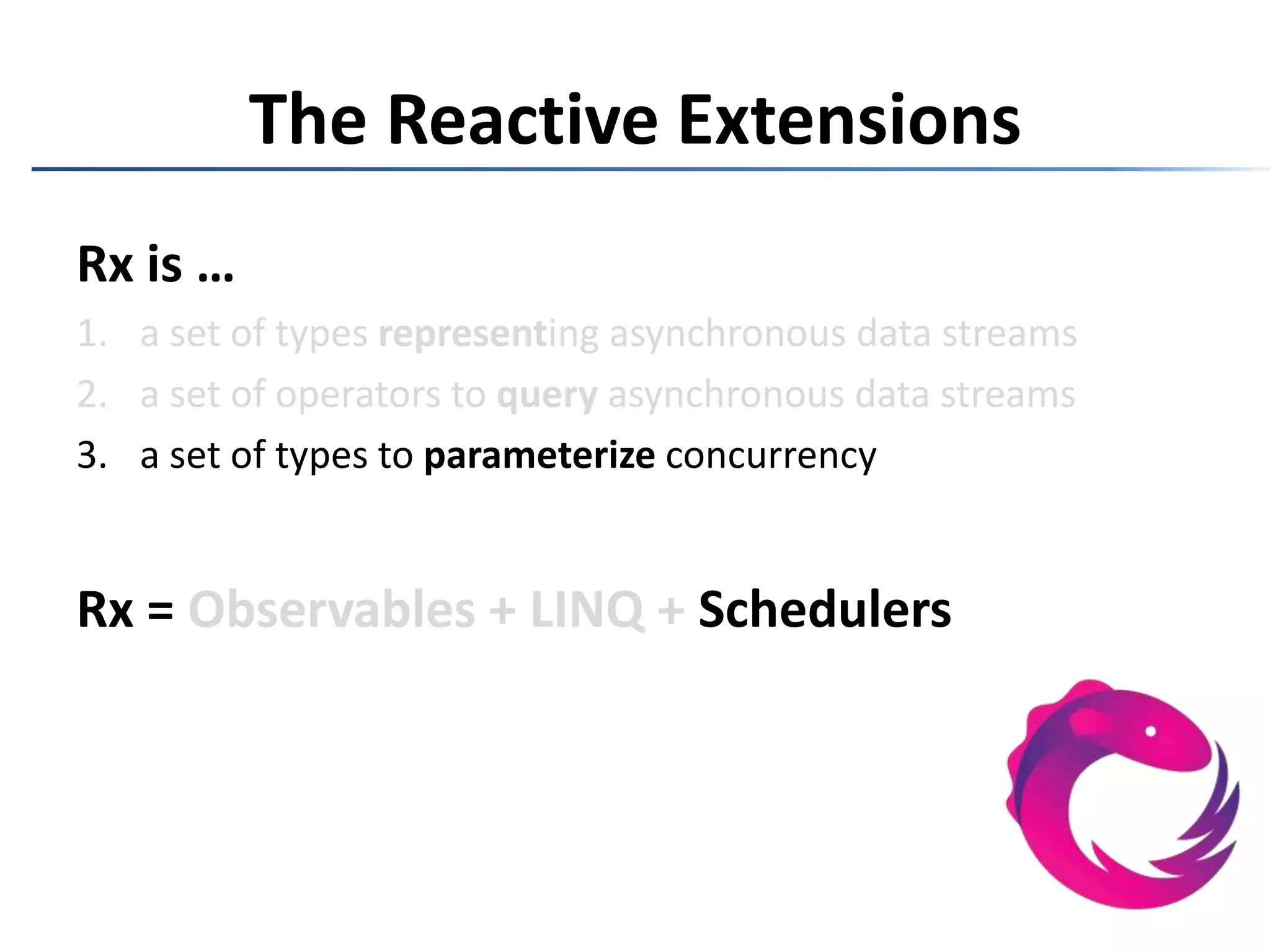 Schedulersparameterizing concurrency