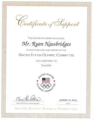 USA Olympic Updates With Ryan A Nassbridges 