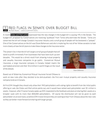 New Insurance Budget Bill