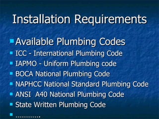 Ryan Bushman Chemical & Backflow Prevention | PPT