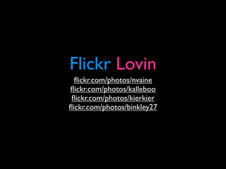 FOWA Tour- Ryan Carson