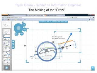 Ryan Ghere - Builder as Information Engineer
       The Making of the “Prezi”
 