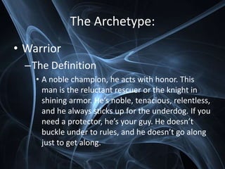 The Warrior- Ryan Grady | PPTX | Death, Injury, or Military Conflict ...
