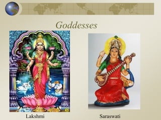 Goddesses
Lakshmi Saraswati
 