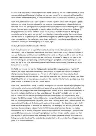 Ryan holiday transcript | DOC