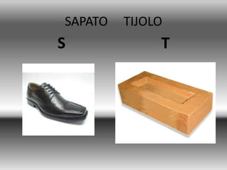 SAPATO TIJOLO
S T
