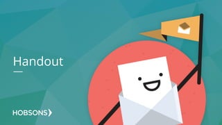 Handout
 