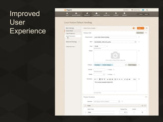 Improved
User
Experience

 