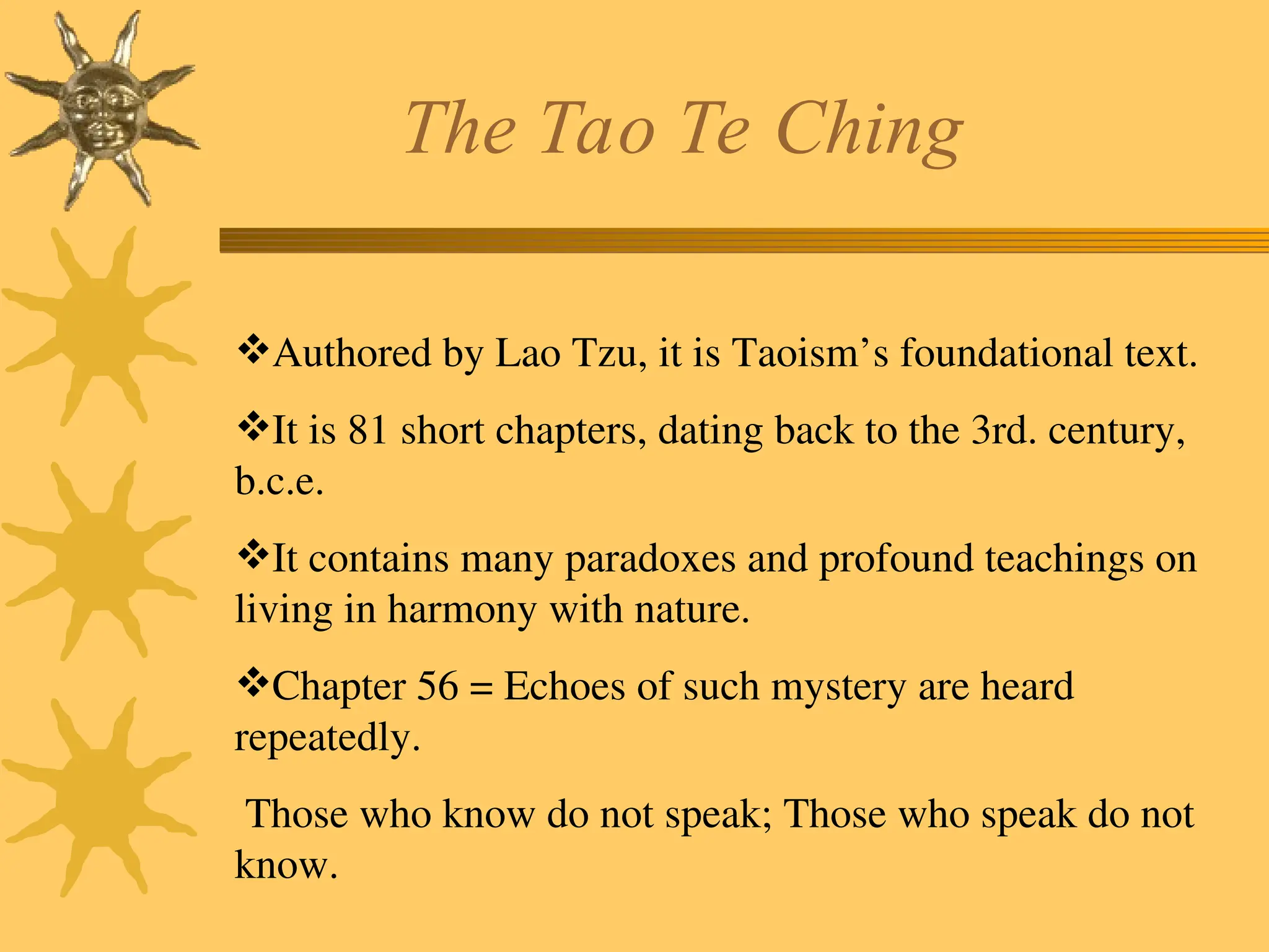 Ryan Taoism Education And Creative Ppt