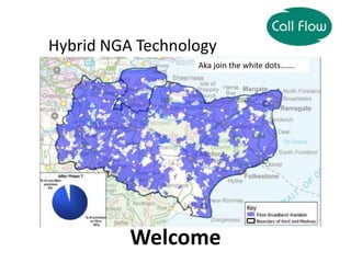 Welcome
Hybrid NGA Technology
Deployments… Aka join the white dots…….
 