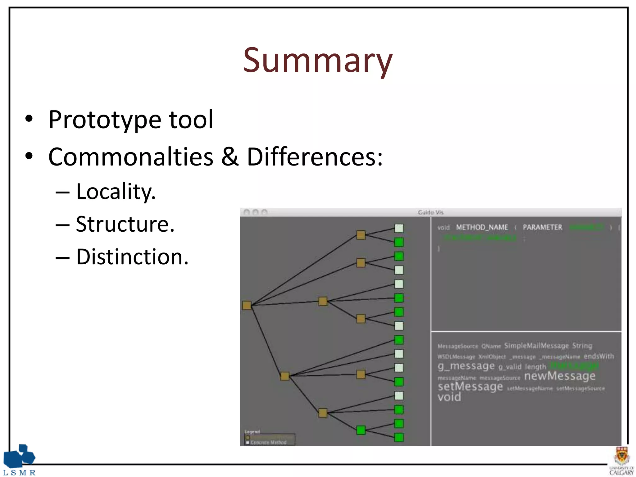 Compare and Contrast: Visual Exploration of Source Code Examples ...