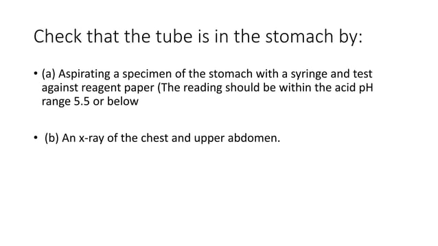 Ryles tube insertion and its care | PPTX | Digestive Disorders ...