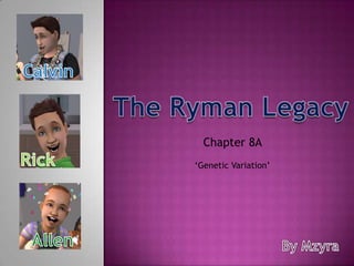 Calvin The Ryman Legacy Chapter 8A  Rick ‘Genetic Variation’ Allen By Mzyra 