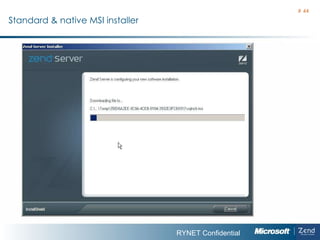 Standard  & native  MSI installer #  