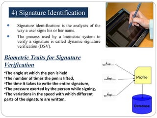 Bio-metrics Authentication Technique | PPT
